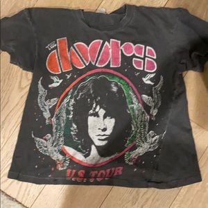 Madeworn The Doors boxy Crop Tee